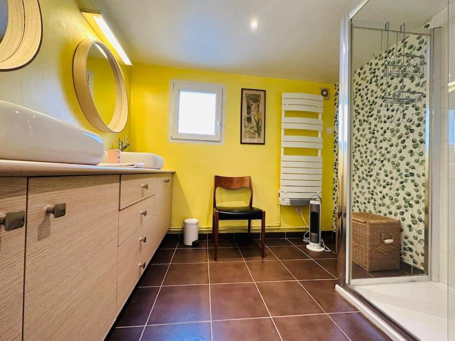Le Jardin Secret - Jardin/Loire Apartment ตูร์ ภายนอก รูปภาพ