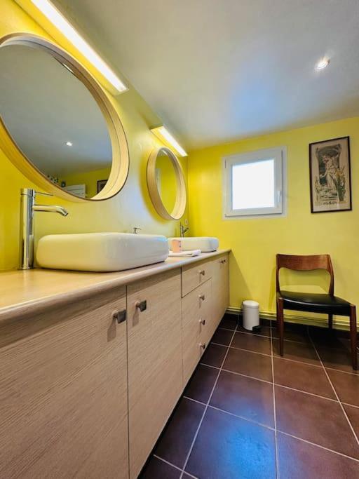 Le Jardin Secret - Jardin/Loire Apartment ตูร์ ภายนอก รูปภาพ