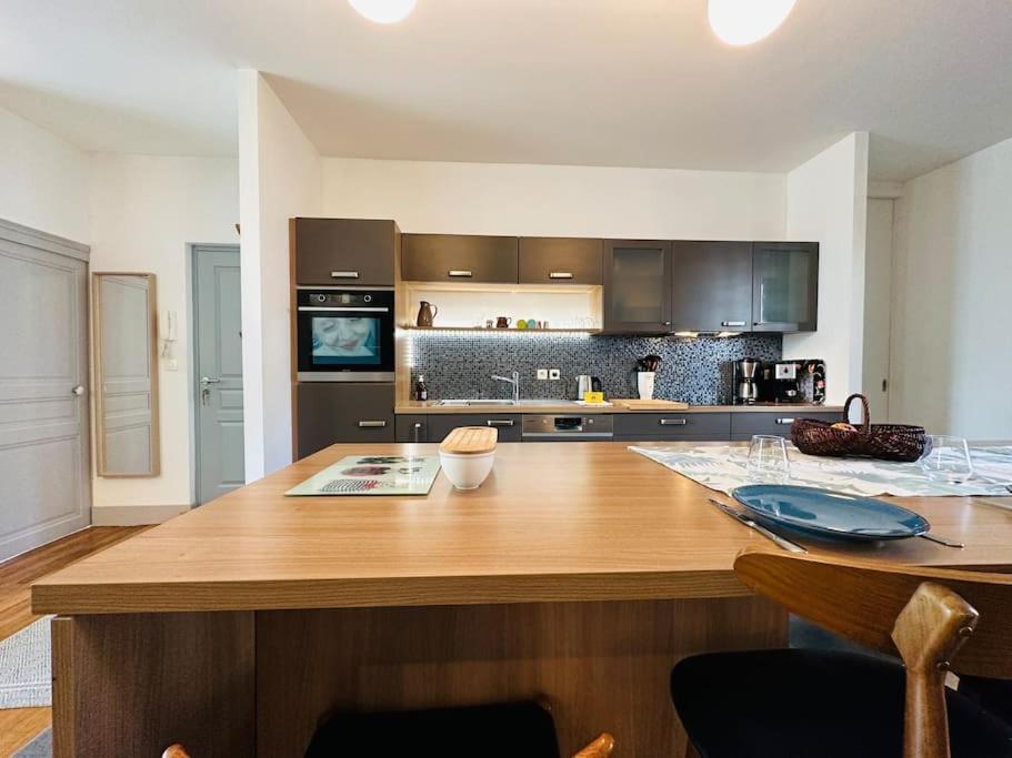 Le Jardin Secret - Jardin/Loire Apartment ตูร์ ภายนอก รูปภาพ