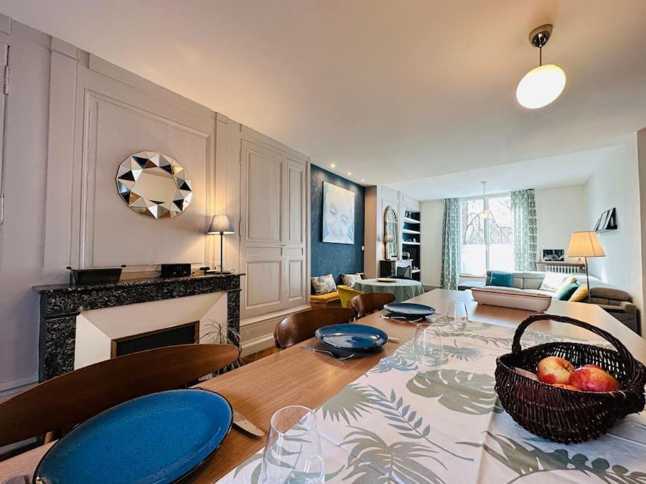 Le Jardin Secret - Jardin/Loire Apartment ตูร์ ภายนอก รูปภาพ