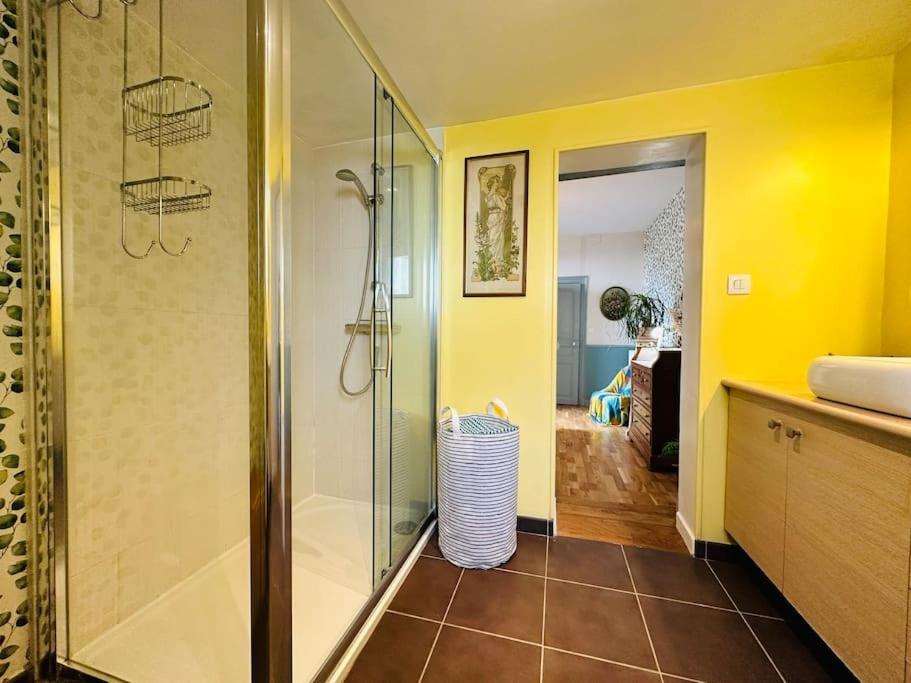 Le Jardin Secret - Jardin/Loire Apartment ตูร์ ภายนอก รูปภาพ